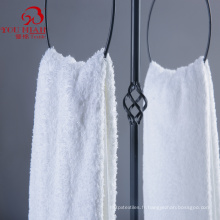 Taille personnalisée 100% coton hôtel maison zéro torsion de bain féminin serviettes de bain pour visage de salle de bain serviettes à main avec logo privé